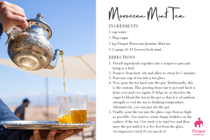 Moroccan Mint Tea recipe card